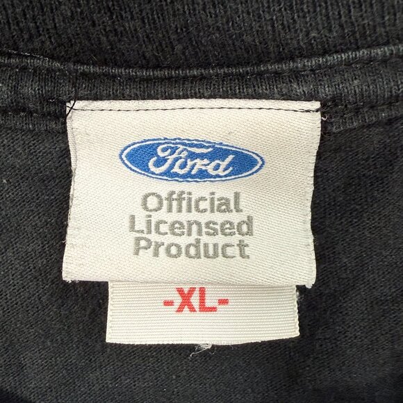 Ford‎ Boss 302 Mustang T-Shirt Mens XL Black Graphic Auto 100% Cotton Licensed - Picture 3 of 9